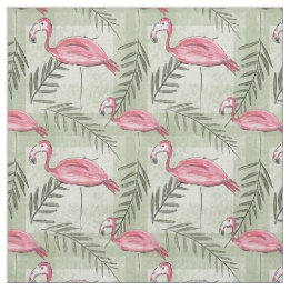 Rosa Flamingo & Fabric Stoff