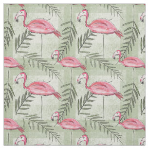Rosa Flamingo & Fabric Stoff