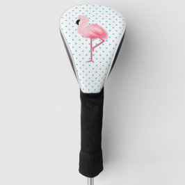 Rosa Flamingo-Fahrer-Abdeckung Golf Headcover
