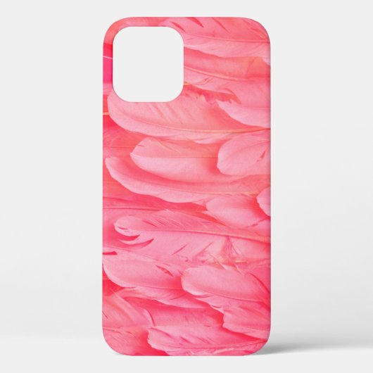 Rosa Flamingo Feathersflamingo, Feder, Rosa, Textu Case-Mate iPhone Hülle (Rückseite)