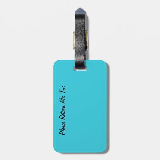 Rosa Flamingo-Ferien-Gepäckanhänger Gepäckanhänger (Rückseite vertikal)