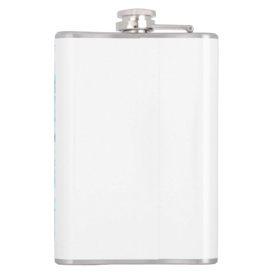 Rosa Flamingo Flachmann (Rückseite)