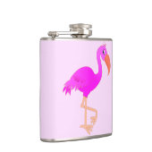 Rosa Flamingo Flasche Flachmann (Rechts)