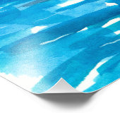 Rosa Flamingo Fotodruck (Ecke)