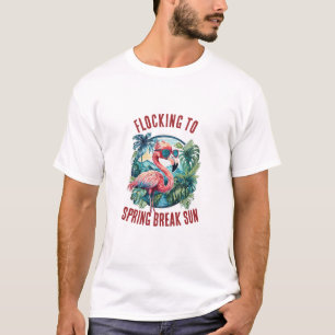 Rosa Flamingo, Frühlingserwachen Go Group T-Shirt