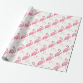 Rosa Flamingo Geschenkpapier (Ungerollt)