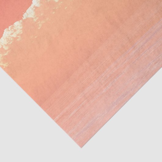 Rosa Flamingo im Wasser - 3D übertragen Seidenpapier (Ausschnitt)