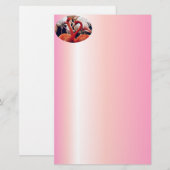 Rosa Flamingo in der Natur Briefpapier (Vorne/Hinten)