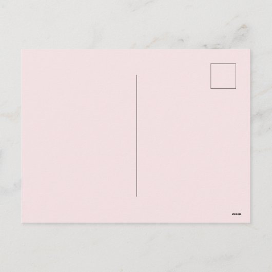 Rosa Flamingo individualisierbar Frohe Weihnachten (Rückseite)