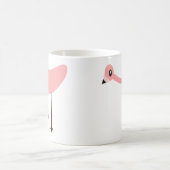 Rosa Flamingo Kaffeetasse (Mittel)