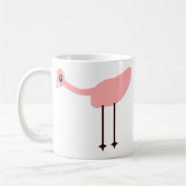 Rosa Flamingo Kaffeetasse (Links)