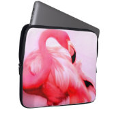 Rosa Flamingo Laptopschutzhülle (Vorne Rechts)