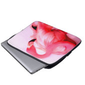 Rosa Flamingo Laptopschutzhülle (Vorne Knopf)