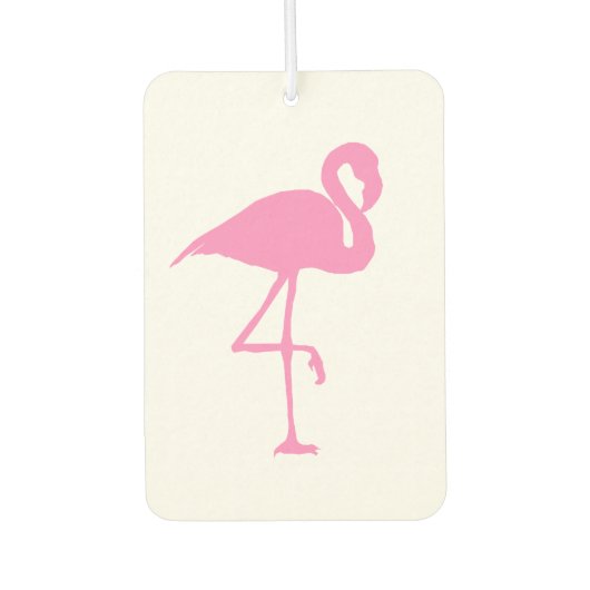 Rosa Flamingo-Lufterfrischer Autolufterfrischer (Vorderseite)