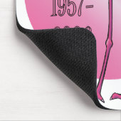 Rosa Flamingo Mousepad (Ecke)