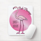 Rosa Flamingo Mousepad (Mit Mouse)