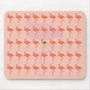 Rosa Flamingo Mousepad