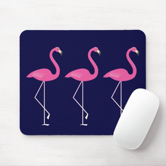 Rosa Flamingo Mousepad (Mit Mouse)