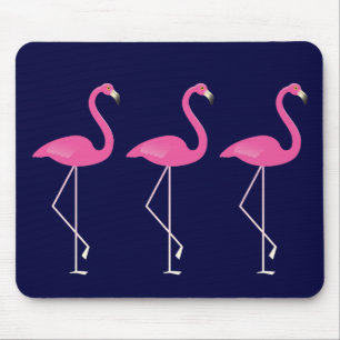 Rosa Flamingo Mousepad
