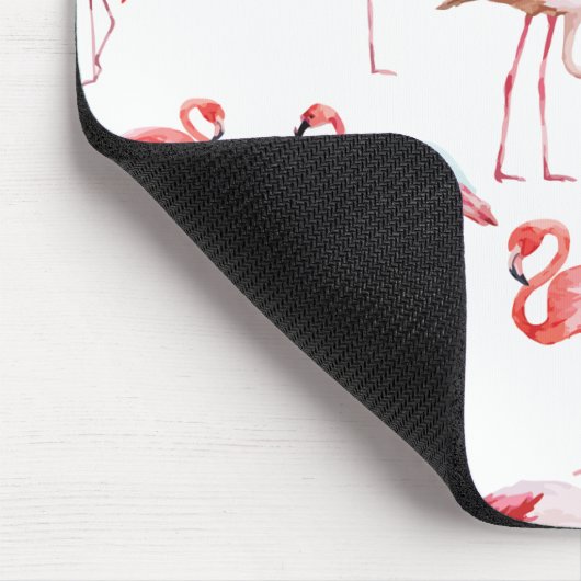 Rosa Flamingo Mousepad (Ecke)
