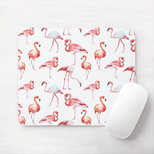 Rosa Flamingo Mousepad (Mit Mouse)