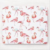 Rosa Flamingo Mousepad (Vorne)