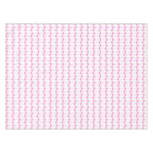 Rosa Flamingo-Muster 2 Tischdecke (Vorderseite (Horizontal))