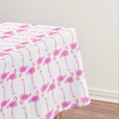 Rosa Flamingo-Muster 2 Tischdecke (Beispiel)