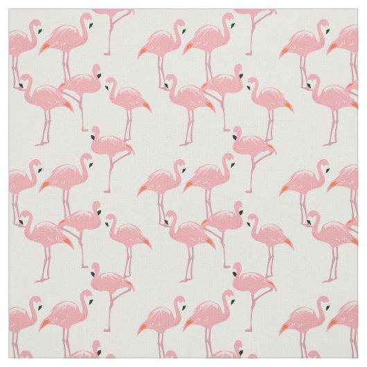 Rosa Flamingo-Muster-Gewebe Stoff (Muster)
