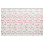 Rosa Flamingo-Muster-Gewebe Stoff (Fat Quarter (45,7 x 55,9 cm))