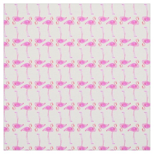 Rosa Flamingo-Muster Stoff (Muster)
