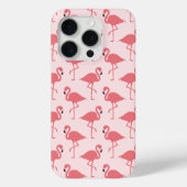 Rosa Flamingo Muster Tropischer Vogel Case-Mate iPhone Hülle (Rückseite)