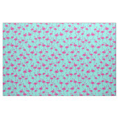 Rosa Flamingo Niedlich tropisches Druckwerk Stoff (Fat Quarter (45,7 x 55,9 cm))