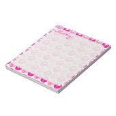 Rosa Flamingo Notizblock (Rotiert)