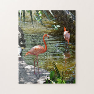 Rosa Flamingo Puzzle