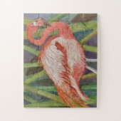 Rosa Flamingo Puzzle (Vertikal)