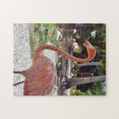 Rosa Flamingo Puzzle (Horizontal)