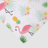 Rosa Flamingo Seidenpapier (Ausschnitt)