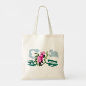 Rosa Flamingo-Set Tragetasche (Rückseite)