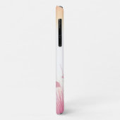 Rosa Flamingo Silhouette Personalisiert Case-Mate iPhone Hülle (Hinten/Links)