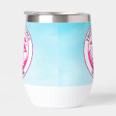 Rosa Flamingo Sommer Kreis Design-68730 (Rechts)