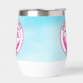 Rosa Flamingo Sommer Kreis Design-68730 (Links)