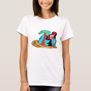 Rosa Flamingo Sommer T-Shirt