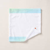 Rosa Flamingo Stehend am Lake Bath Handtuch Set (Waschlappen)