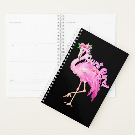 Rosa Flamingo Tante Vogel Weihnachtsgeschenk passe Planer (Anzeige)