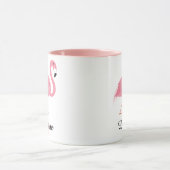 Rosa Flamingo Tasse (Zentrum)