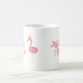 Rosa Flamingo-Tasse Kaffeetasse (Mittel)