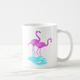 Rosa Flamingo-Tasse Kaffeetasse