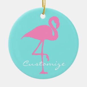Rosa Flamingo Thunder_Cove Keramik Ornament