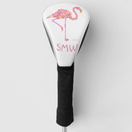 rosa Flamingo Treiberabdeckung Golf Headcover